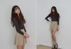 @@@도트후레아스커트 어때요? 코디좀해주세요