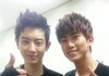 2PM 택연-exo 찬열 인증샷