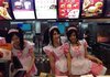 어느 섬나라의 맥도날드 여자점원 패션스타일