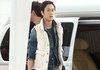 왠지 모르게 섹시한 정우 공항 패션ㅋㅋㅋ