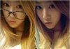 여자 아이돌 안경  유vs무