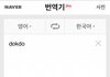 논란의 네이x 번역기 dokdo 그후