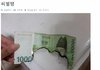 만원을 홀랑 태워버린 고양이 벌주기