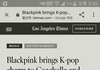 LA타임즈 "블핑 kpop반대자들마저 굴복시켜"