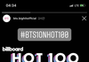 방탄 빌보드 핫백 1위 봤어?