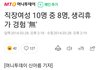 여직원들이 생리휴가 악용한다는건 주작인게