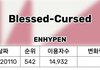 엔하이픈 유입염불 하더니 542위 뭐냐