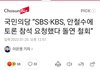 SBS·KBS, 안철수에 토론 참석 요청했다 돌연 철회