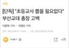 교대생들 난리남