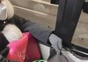 마을버스에서 할머니가 짐을 임산부석에 두시는데
