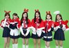 산타복 입은 아이브 멤버들