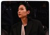 미국에서 농구경기 관람중인 방탄 슈가
