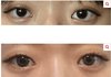 눈화장 전후 사진보면 관상 어떤거같나요?