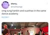쉬안하오 성한빈 댄스수업 같이 들은적 있나봄?