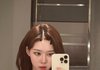 윈터 머리 중단발 됏네