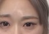 김밍.. 눈썹밖에 안 보여...