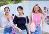 가운데 이 여자 밋밋한데 이쁘지않음?