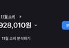 11월소비 폼미쳣노