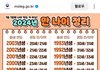 1월1일에 나이먹는거아님!