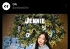 제니 레이블 공계 제니 생일 축전 올라온거