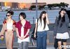 오늘자 뉴진스 일본 출국 기사사진