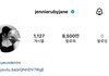 제니 인스타 8500만 돌파