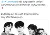 투바투 올해 일본 오리콘에서 100만장 팔렸네