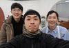 배우 한은교 광고 촬영(with 감독들)