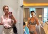 배윤정, 이 몸매가 60kg라고? 호피 비키니 '자존감 찾았다'