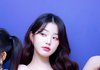 장원영, 눈빛싸움