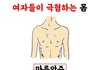 여자 가슴이 남자 몸매로 치면 이런 느낌일듯