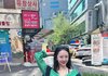 씨스타 김다솜, 종로 길거리 포착…초록 여신