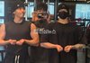 방탄 뷔랑 정국 그리고 배우 송강 셋 다 한 헬스장서 운동하는데 벌크업 ㄷㄷ