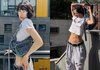 "몸매 비결이 뭐야?"… 나나, 크롭톱+한줌 허리 '과감한 노출