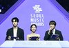 [포토]수빈-미연-강승윤, 서울가요대상의 3MC