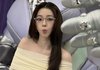 카리나, 우아한 원피스+힙한 안경 착용.."오!" 귀여움 폭발[스타IN]