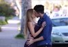 외국인커플 길거리키스는 로맨틱한데