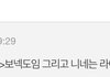 나방금 조카 개 띠용한 댓글봄ㅋㅋ❗️
