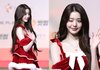 '속바지 보다 짧은 초미니' 장원영, '아슬아슬한 라인에 시선 집중'