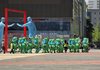 노상 홍보중인 언차일드(스테이씨 하이업)