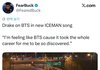드레이크 새앨범 가사에 방탄 언급