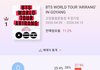 최근 방탄 BTS 콘서트 관객 연령대/성비