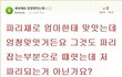 엄마한데 파리채로 엄청맞았어요 ㅠㅠㅠㅠ