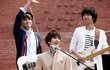 슈퍼주니어 K.R.Y 뮤직비디오 촬영현장 직찍 