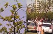 ★유진 트위터에 김탁구 나무 앞에서 찍은 기념 사진 공개~ 