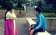 ♥사진有100일날 한복입고 남자친구학교갔어요!