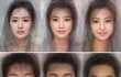 한·중·일 연예인 평균 얼굴