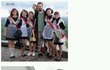 세계교복모음 ㅋㅋㅋ..한국뭐야..