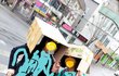 ▶▷사진有 / 비오는날 박스녀들을 보신적있으세요? ◀◁
