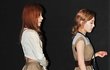 태연-티파니 너무너무 불안한 헐랭한 킬힐 구두에 탑승